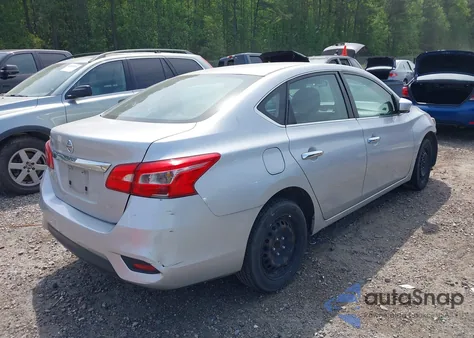 2019 Nissan Sentra S из США, поврежденный, VIN 3N1AB7AP9KY267085